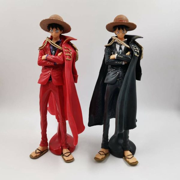 25cm Ein St ck Umhang In Rot Luffy Anime Action figuren Statue Modell Sammlung Figuren Desktop 4