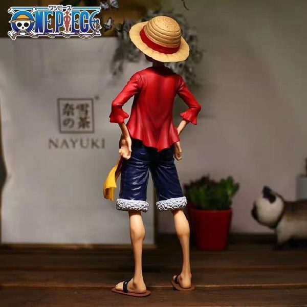 27cm Anime One Piece Figur Ros Luffy PVC Statue Action Figure Affe D Luffy Klassische Smiley 3