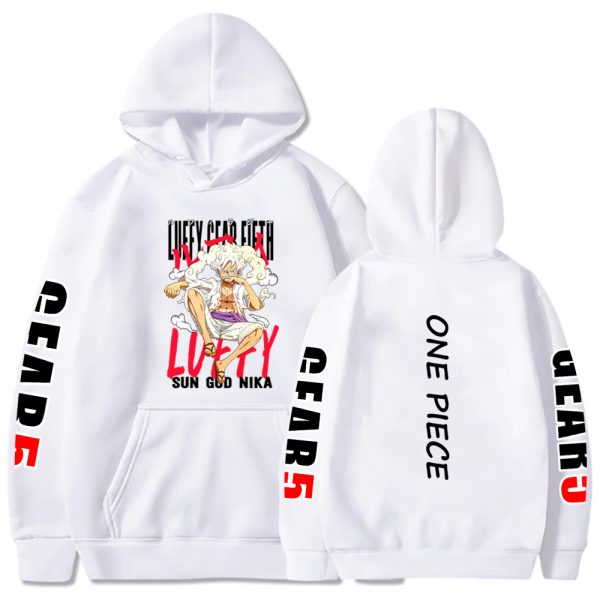Anime One Piece Luffy Unisex Hip Hop Hoodie Women Manga Sweatshirts Boy Girl Clothes 3