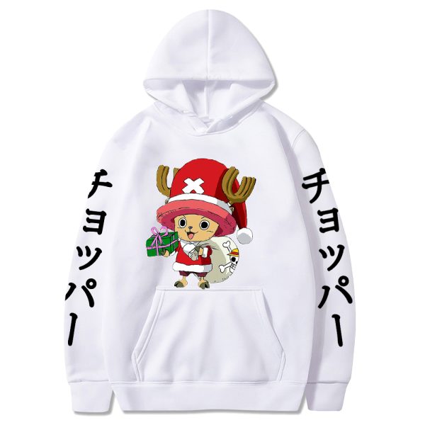 Casual Loose Tony Pullover Sweatshirt Women Men Anime Hoodies One Piece Kawaii Graphic Printed Streetwear Hooded 1