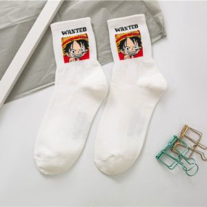 One Piece Socken Wanted Ruffy