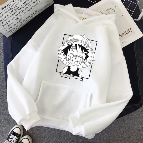 Hot Japanese Anime One Piece Hoodies Men Loose Hoodie Streetwear Casual Sweatshirts Harajuku Clothes 1