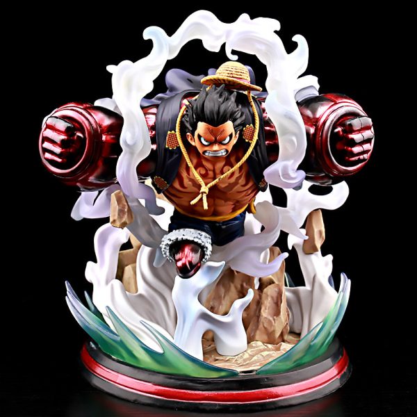 One Piece Anime Figur Affe D Luffy Grear Vierte Weihnachten T30 GK Statue PVC Action Figure