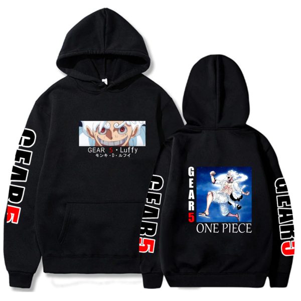 One Piece Film Red Luffy Anime Hoody Streetwear Tops Men Hoodies One Piece Anime Pullovers Hoodies 1
