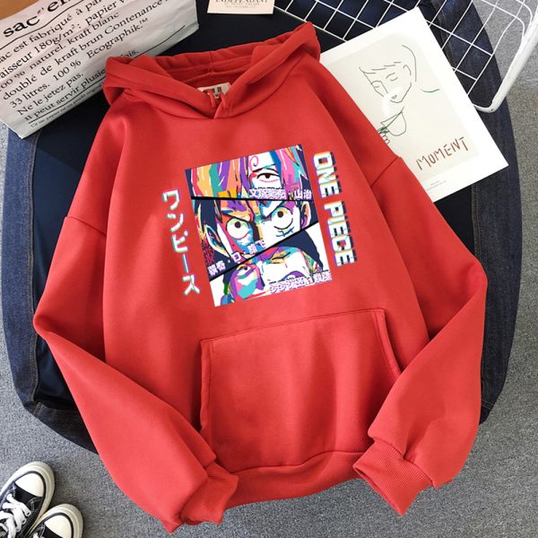 One Piece Roronoa Zoro Monkey D Luffy Vinsmoke Sanji Harajuku Hoodies Fashion Oversize Sweatshirts Cozy Pullovers 5