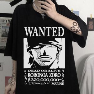T Shirt Japanese Manga One Piece Print T Shirt Summer Men Women Unisex Gift Street Style