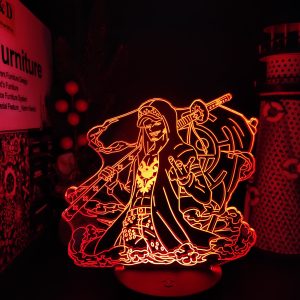 Anime 3D Schreibtisch Lampe Ein St ck Trafalgar D Wasser Gesetz Nacht Lichter Touch 16 Farbe 1