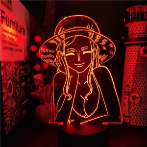 Anime 3d Lampe Ein St ck Nico Robin Acryl LED Nachtlicht Kinder Kind M dchen Schlafzimmer 1
