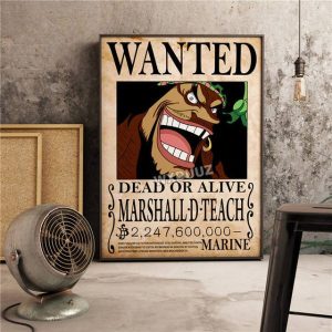 One Piece Steckbriefe Marshall D. Teach