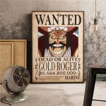 One Piece Steckbriefe Gold D. Roger
