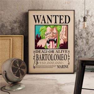One Piece Steckbriefe Bartolomeo