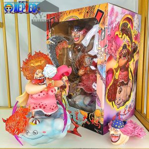 30CM Anime One Piece Abbildung GK Big Mom Charlotte Linlin Abbildung Vier Kaisern Action Figure Sammeln