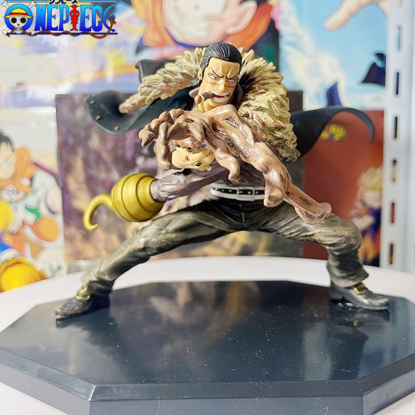 Hohe Qualit t One Piece Abbildung Sir Crocodile Mr 0 Anime Figur 14cm Dekoration Spielzeug Kinder