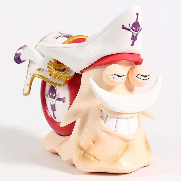 One Piece Edward Newgate Whitebeard Jinbe Den Den Mushi Modell Sammeln PVC Figur Spielzeug Figurine 1