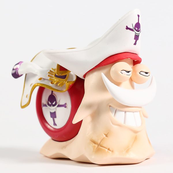 One Piece Edward Newgate Whitebeard Jinbe Den Den Mushi Modell Sammeln PVC Figur Spielzeug Figurine 2
