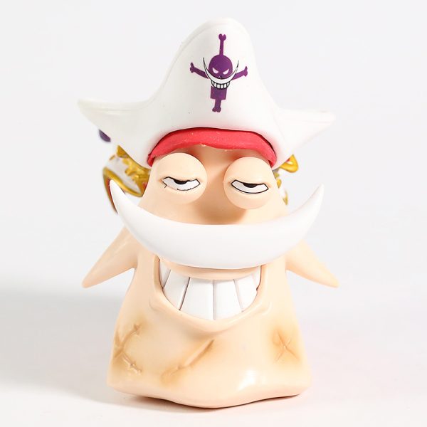 One Piece Edward Newgate Whitebeard Jinbe Den Den Mushi Modell Sammeln PVC Figur Spielzeug Figurine 3