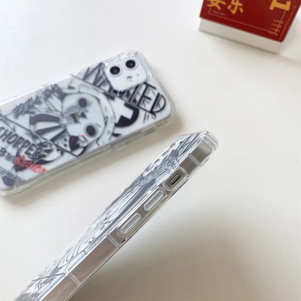 coque iphone one piece clear wanted 3