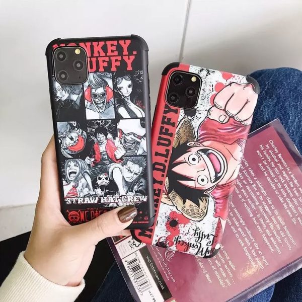 coque iphone one piece red touch 2