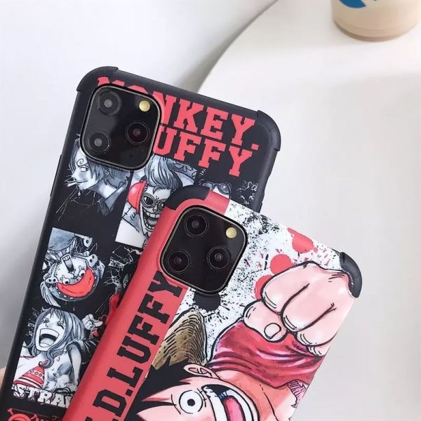 coque iphone one piece red touch 4