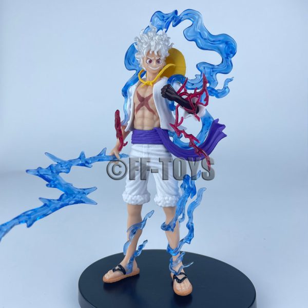 20cm Anime einteilige Figur Sonnengott Nika Gear 5 Ruffy Figur PVC Action figuren Sammler Modell Spielzeug 1