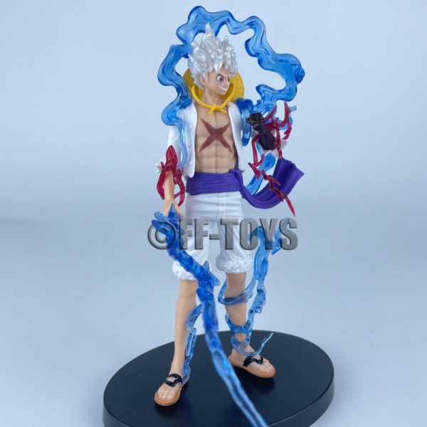 20cm Anime einteilige Figur Sonnengott Nika Gear 5 Ruffy Figur PVC Action figuren Sammler Modell Spielzeug 2