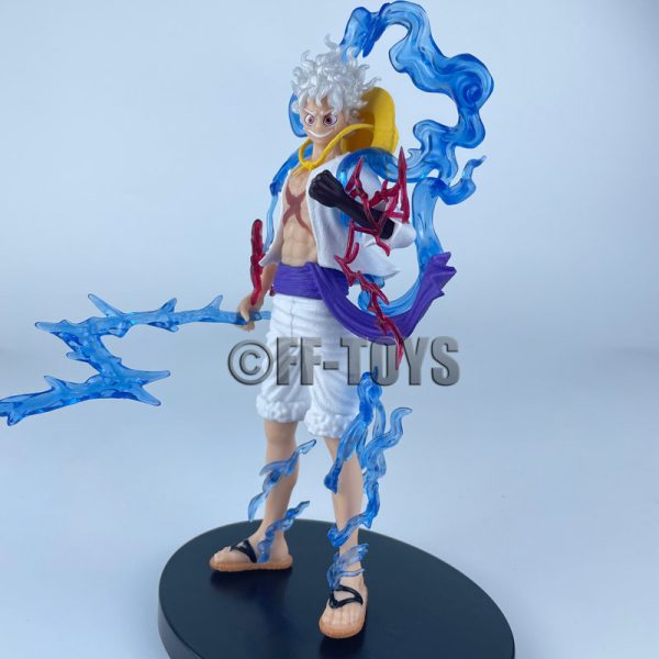 20cm Anime einteilige Figur Sonnengott Nika Gear 5 Ruffy Figur PVC Action figuren Sammler Modell Spielzeug 4