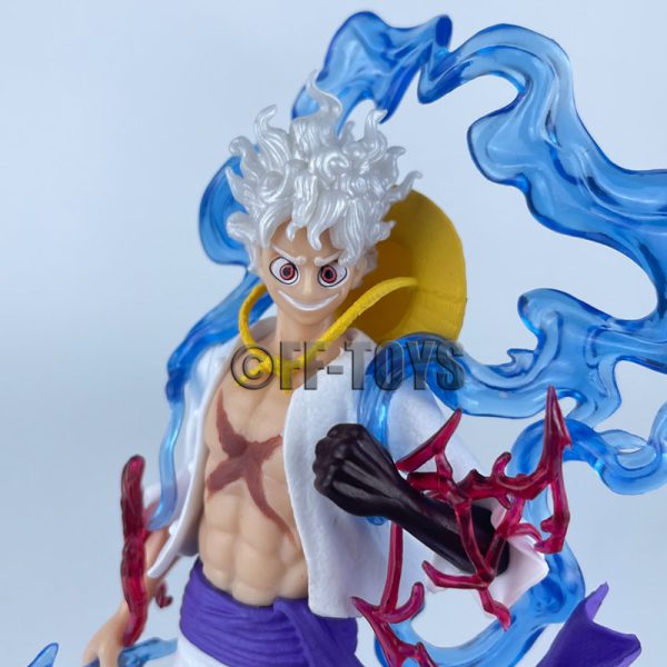20cm Anime einteilige Figur Sonnengott Nika Gear 5 Ruffy Figur PVC Action figuren Sammler Modell Spielzeug 5