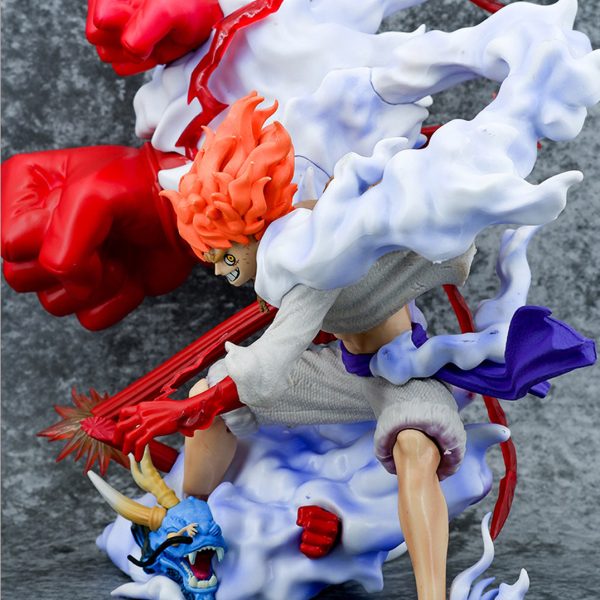 27cm einteilige Figur Sonnengott Nika Ruffy Gear 5 Figur Affe d Ruffy Modell PVC Anime Figur 3