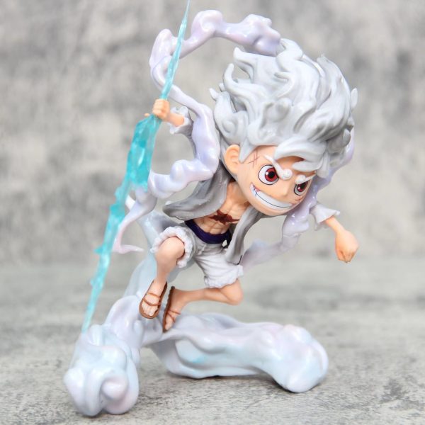 Ein St ck Anime Figur Sonnengott Nika Ruffy Ausr stung 5 q Version Statue Action figur 3