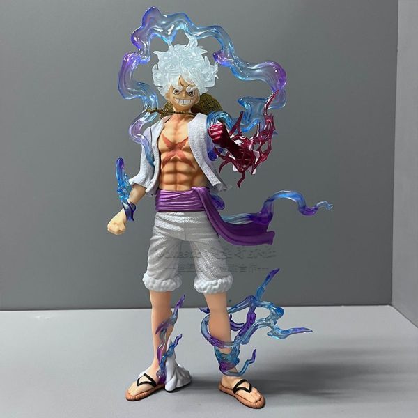 Ein St ck Ruffy Gear 5 Figur Nika Sonnengott Anime Action modell Figuren Sammler modell f 1