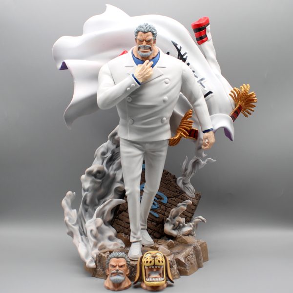 Figurine Monkey D Garp de 45cm en PVC Statuette de Dessin Anim Mod le de Collection 1