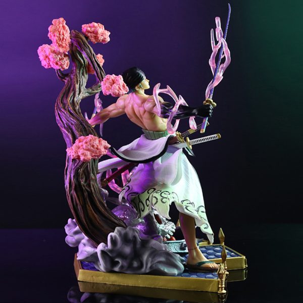 Figurine d anime One Piece GK Roronoa Zoro Kimono Sakura statue de sc ne jouets en 2