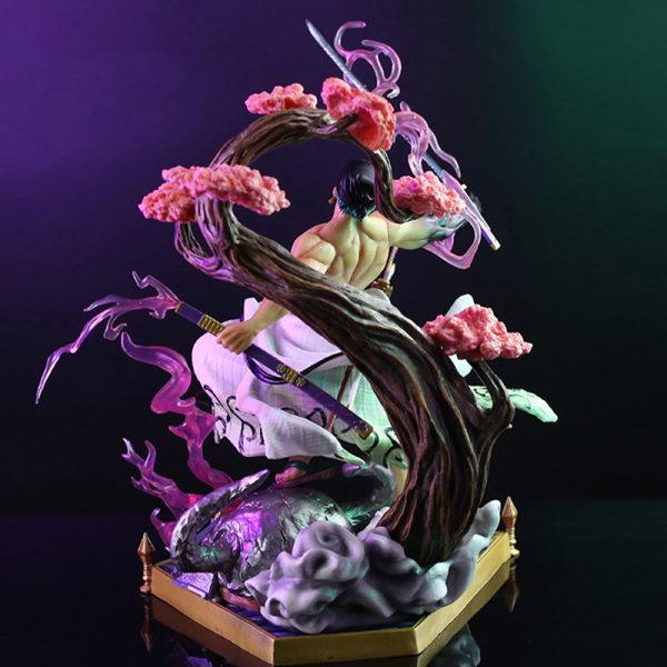 Figurine d anime One Piece GK Roronoa Zoro Kimono Sakura statue de sc ne jouets en 3