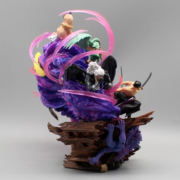 Figurine en PVC One Piece Zoro figurine d anime Gk Onigashima roi de l enfer statue 2