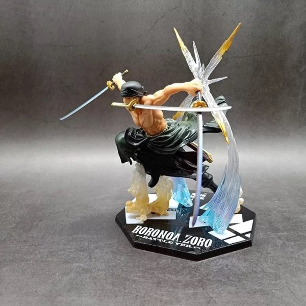 Une pi ce figurine d action trois couteaux comp tence de combat toit Kimono Roronoa Zoro 1